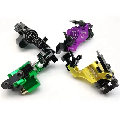 タトゥーマシンの操作プロセス